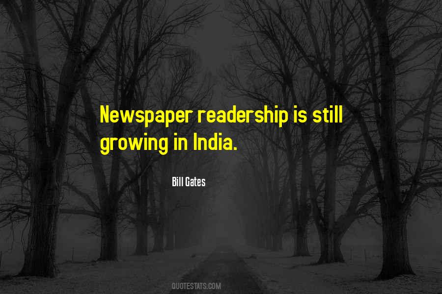 Readership's Quotes #935414