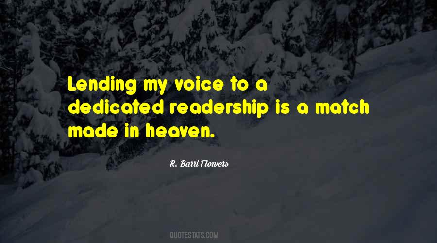 Readership's Quotes #974890