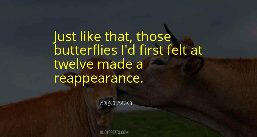 Reappearance Quotes #948632