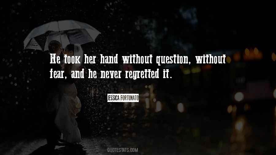 Quotes About Regret And Love #289923