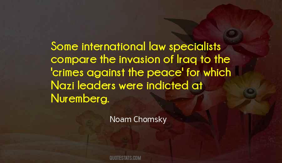 Quotes About War Crimes #37067