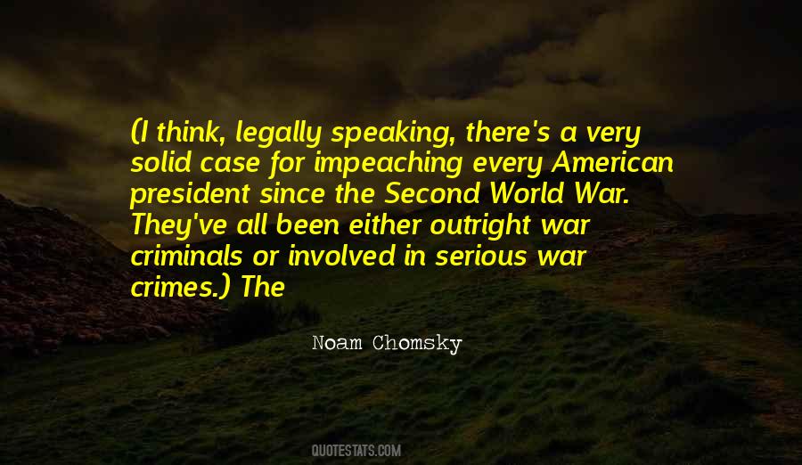 Quotes About War Crimes #84807