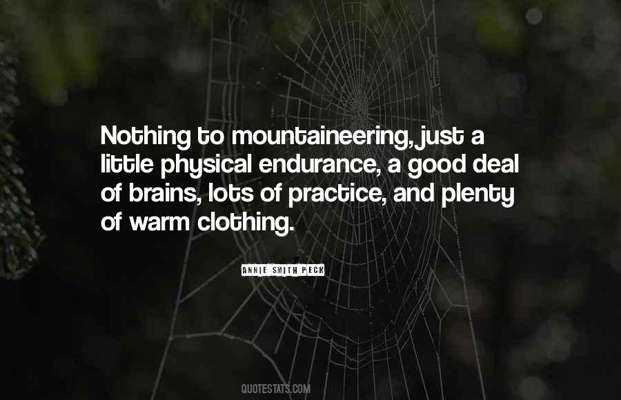 Quotes About Mountaineering #1324484