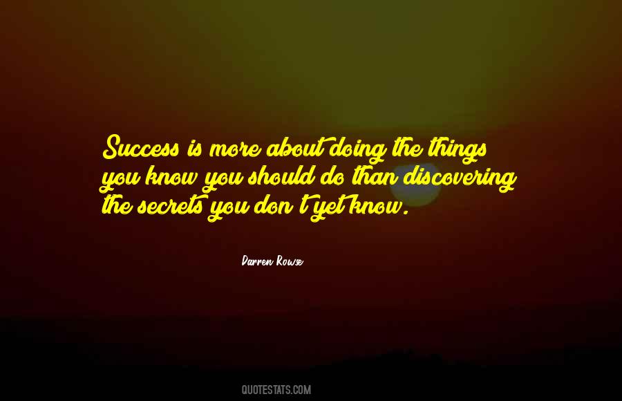 Quotes About Discovering Secrets #1537425