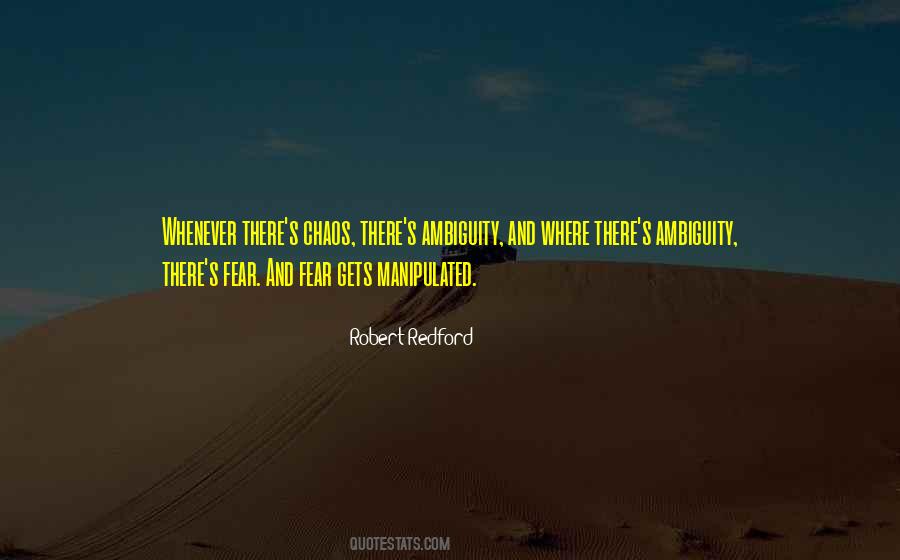 Redford's Quotes #1333796