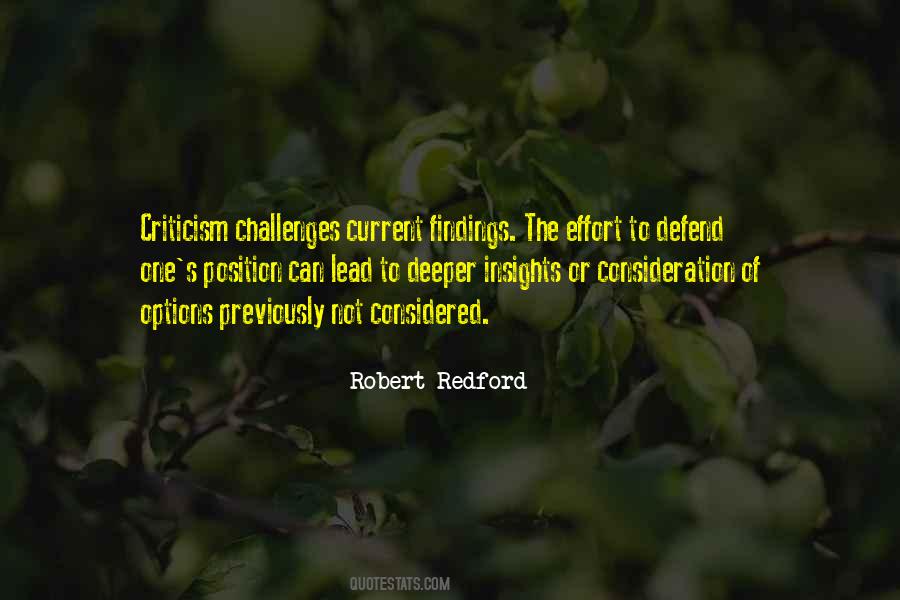 Redford's Quotes #1457124