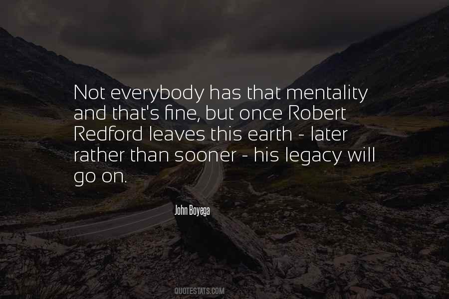 Redford's Quotes #1608877