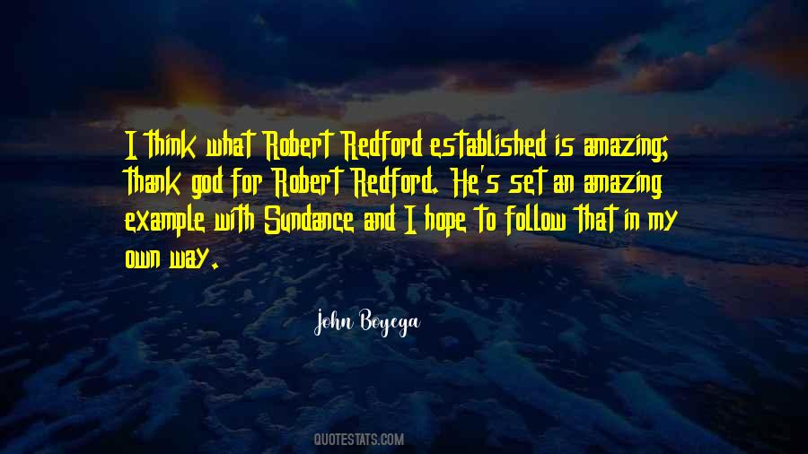 Redford's Quotes #1847476