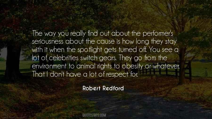 Redford's Quotes #946489