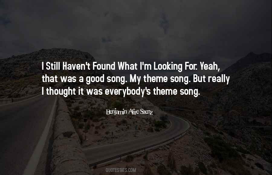 Quotes About A Good Song #1069070