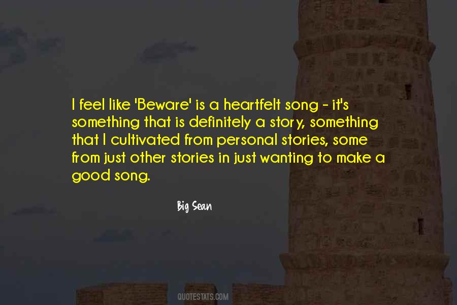 Quotes About A Good Song #1219083