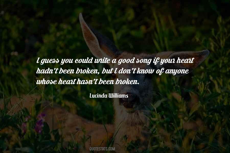 Quotes About A Good Song #522320