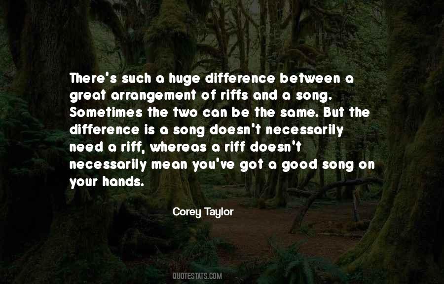 Quotes About A Good Song #843536