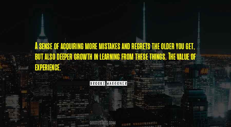 Quotes About Experience And Learning #112601