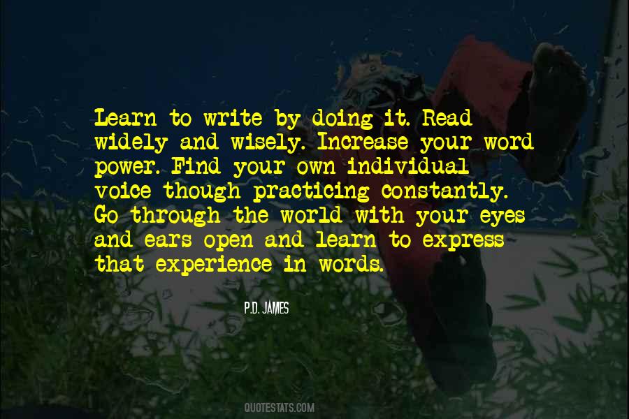 Quotes About Experience And Learning #123971