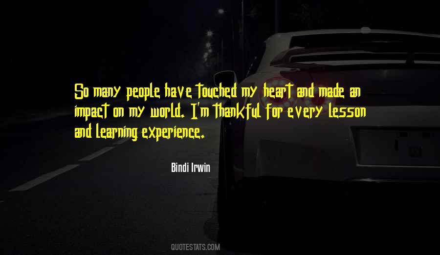 Quotes About Experience And Learning #633353