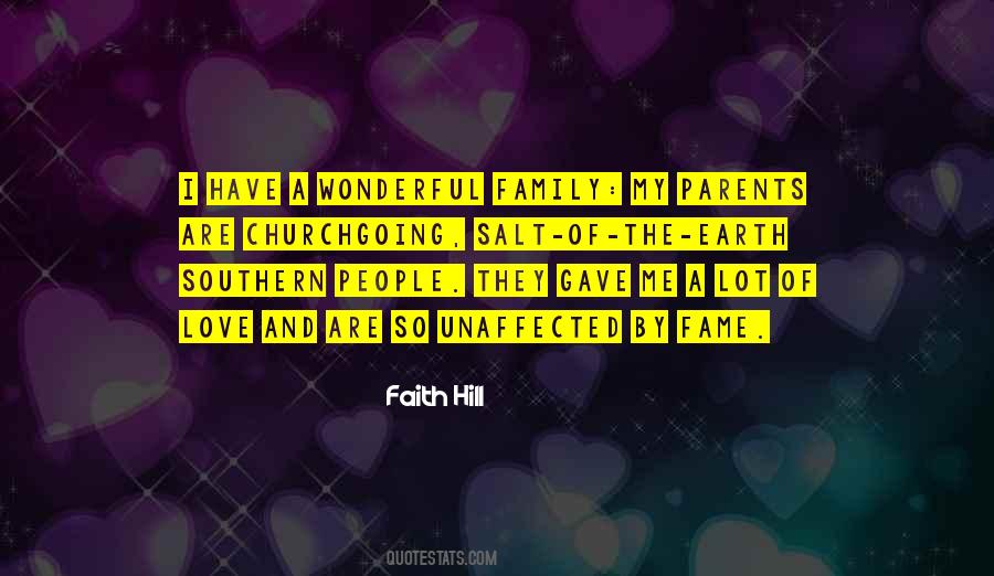 Quotes About Wonderful Family #47162