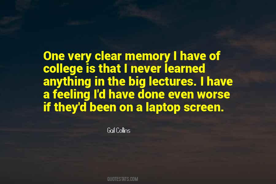 Quotes About A Memory #28371