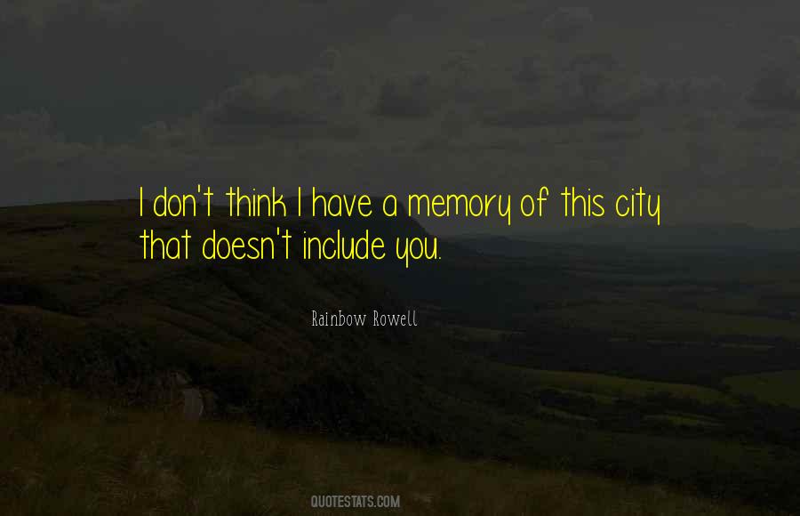 Quotes About A Memory #56069