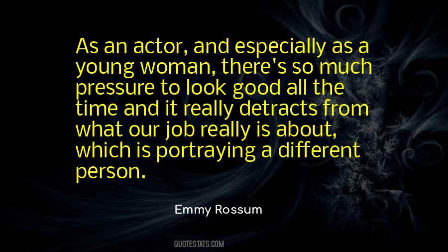 Quotes About Portraying #408342