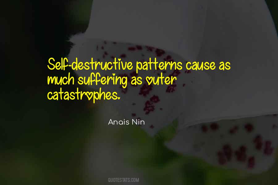 Quotes About Self Destructive #938617