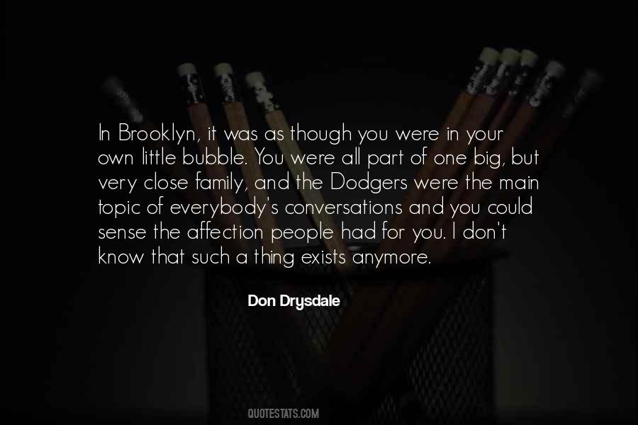 Quotes About The Brooklyn Dodgers #70301