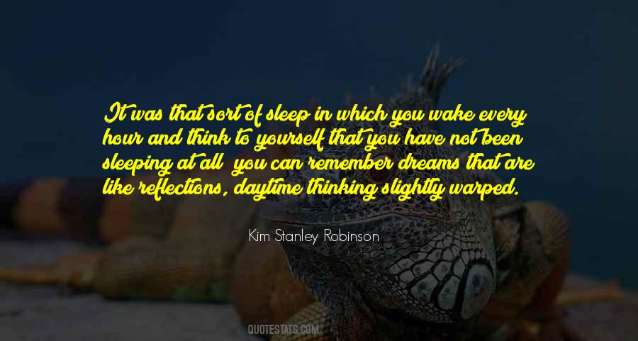 Quotes About Sleeping Dreams #1097832