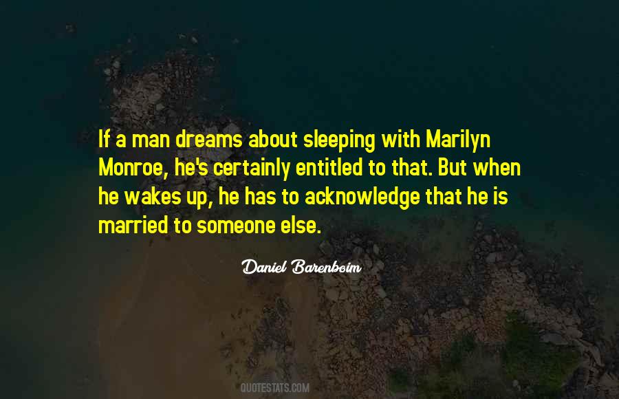 Quotes About Sleeping Dreams #200290