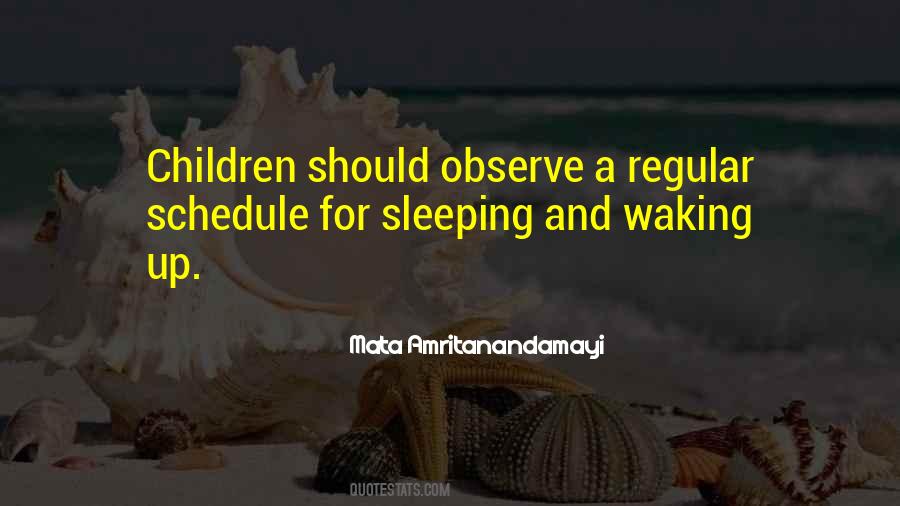 Quotes About Sleeping Children #37913