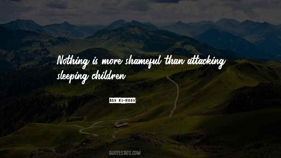 Quotes About Sleeping Children #540838