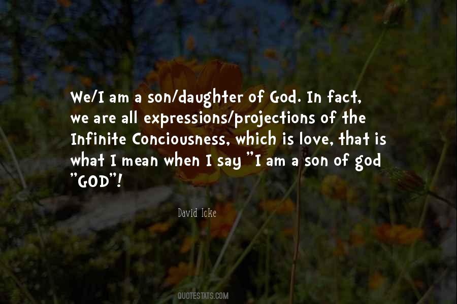 Quotes About God's Infinite Love #1249861