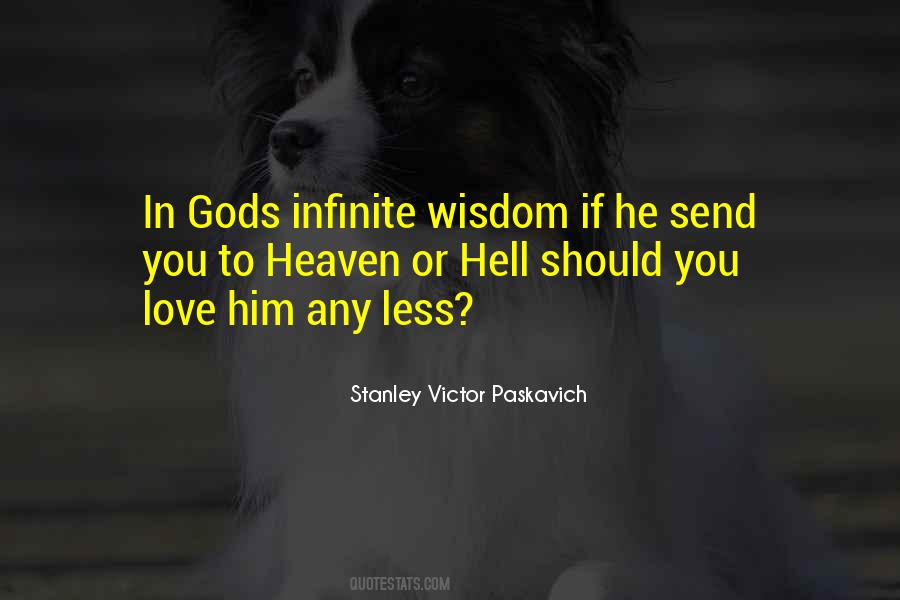 Quotes About God's Infinite Love #38476