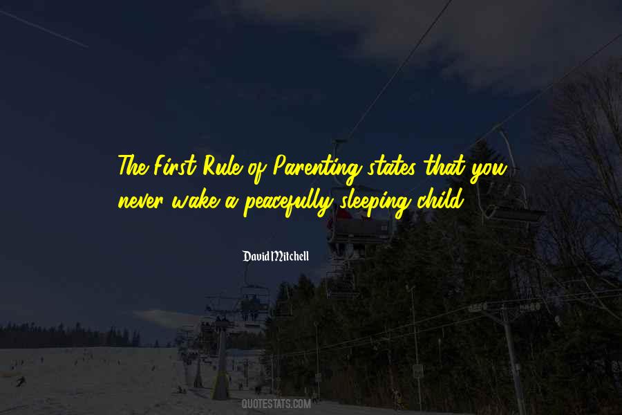 Quotes About Sleeping Child #1098682