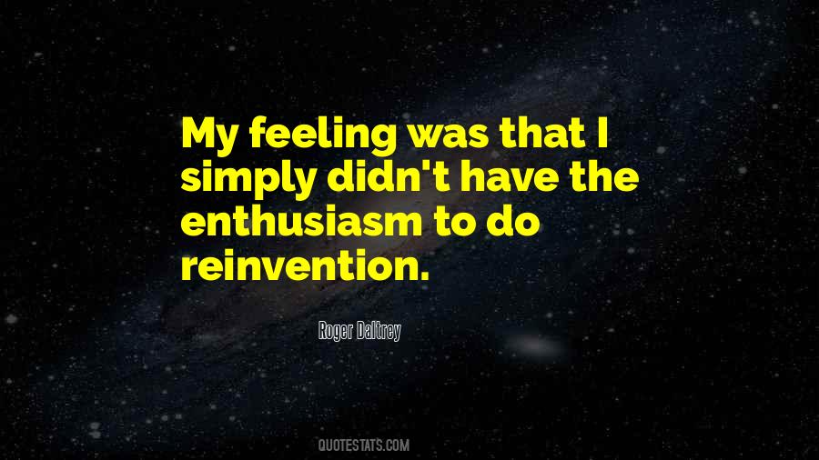 Reinvention's Quotes #602359
