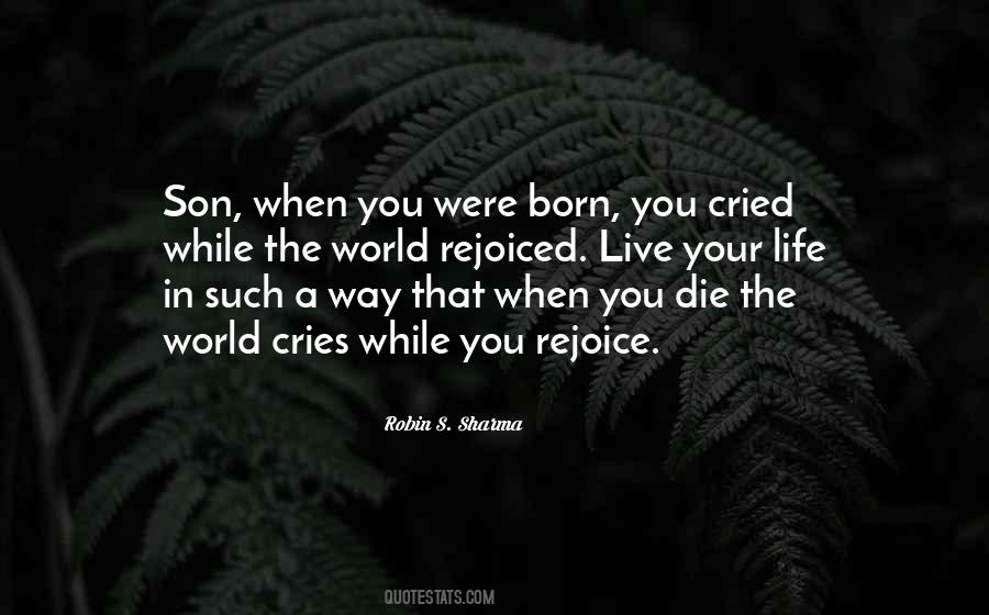 Rejoiced Quotes #1130136