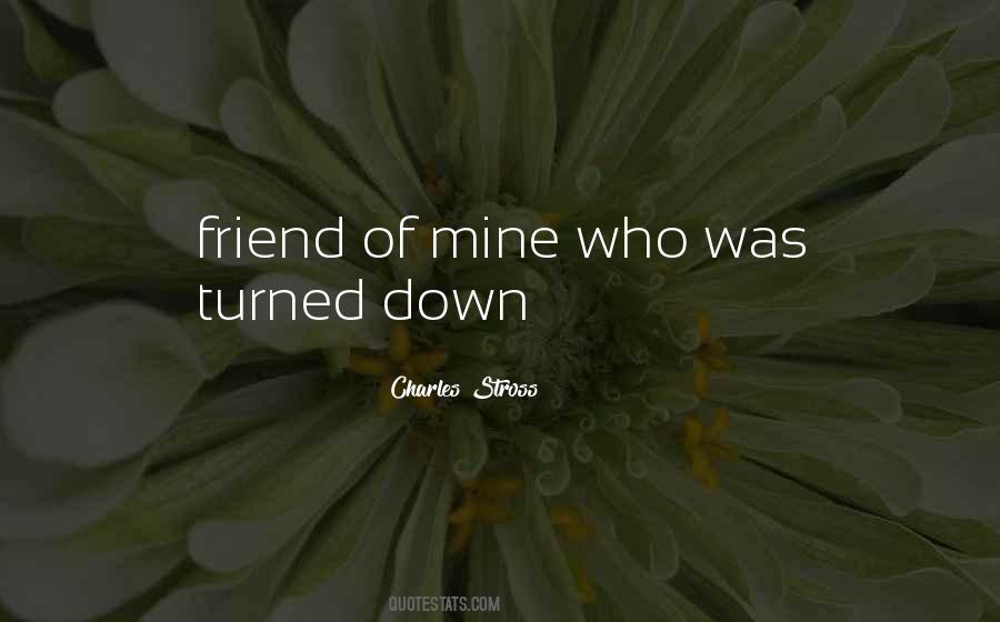 Quotes About Turned Down #1483961