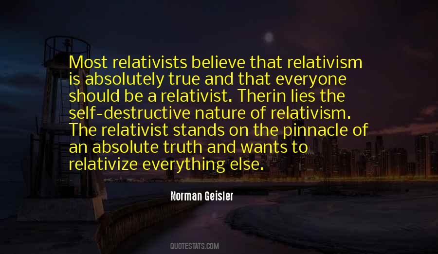 Relativist Quotes #914447