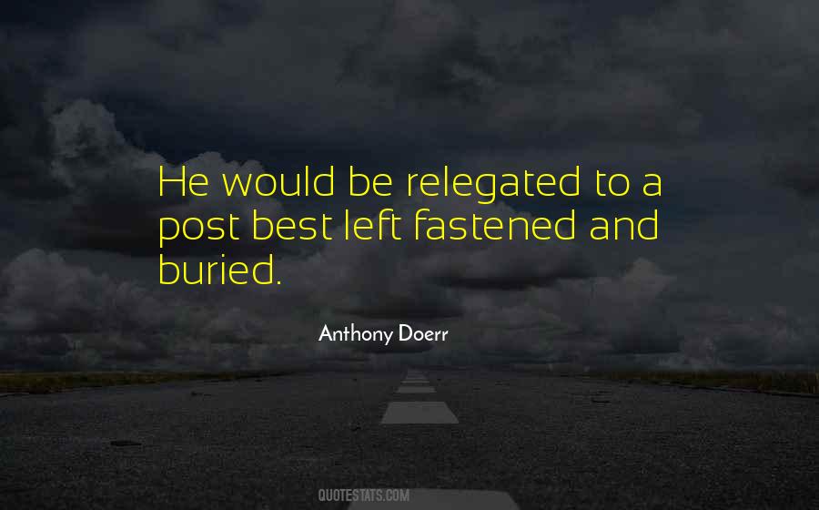 Relegated Quotes #1071721