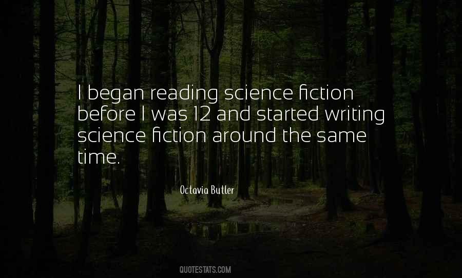 Quotes About Reading Science Fiction #1019178