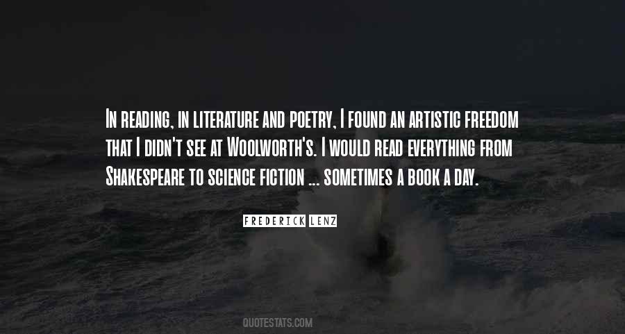 Quotes About Reading Science Fiction #1139246