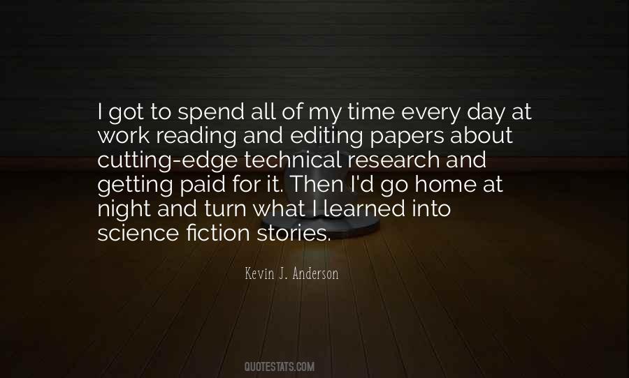 Quotes About Reading Science Fiction #122938