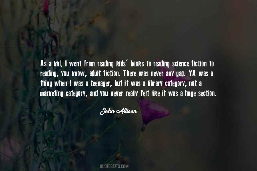 Quotes About Reading Science Fiction #1273412