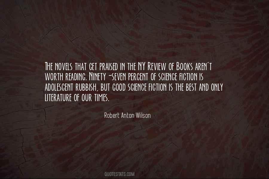 Quotes About Reading Science Fiction #1340160