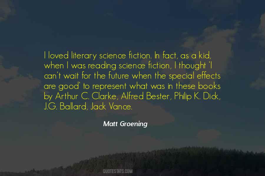 Quotes About Reading Science Fiction #1588435