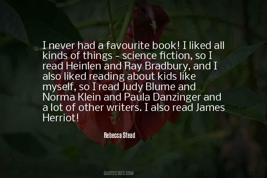 Quotes About Reading Science Fiction #1683178