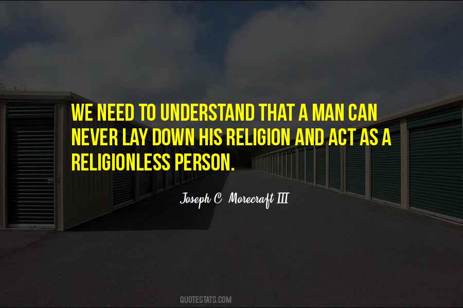 Religionless Quotes #1097218