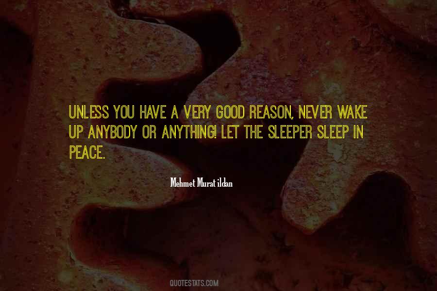 Quotes About Sleeper #287279