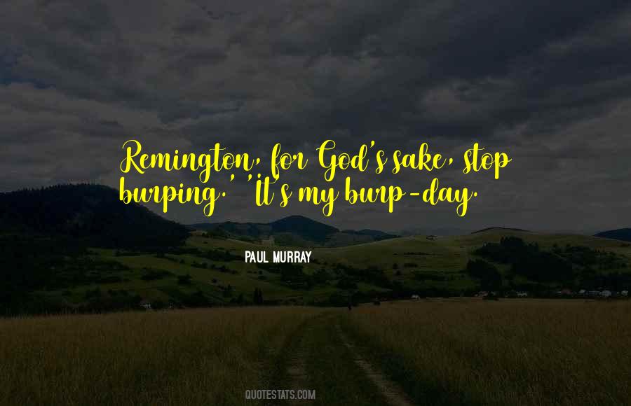 Remington's Quotes #1118489