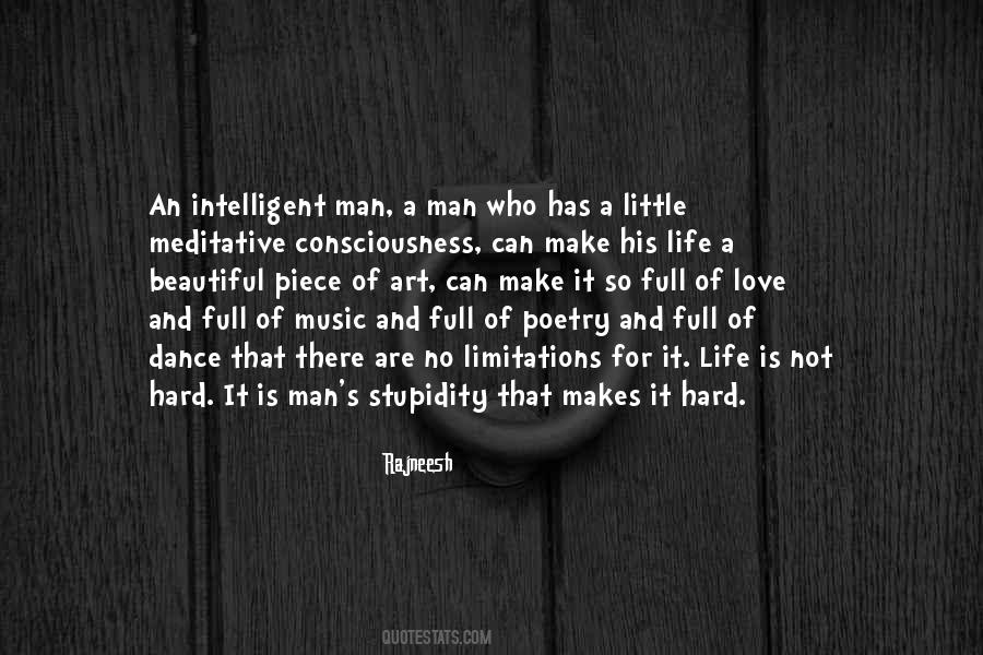 Quotes About Intelligent Man #1419563