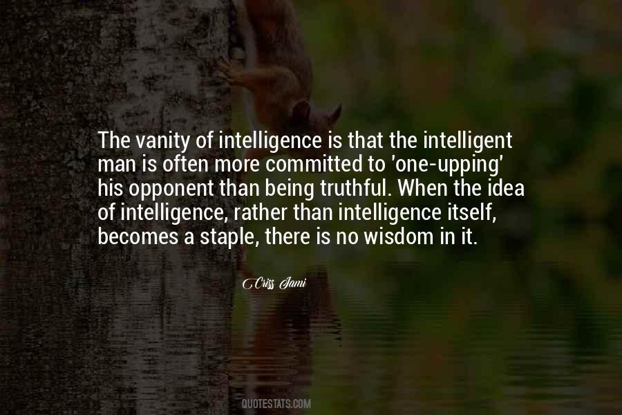 Quotes About Intelligent Man #1845297